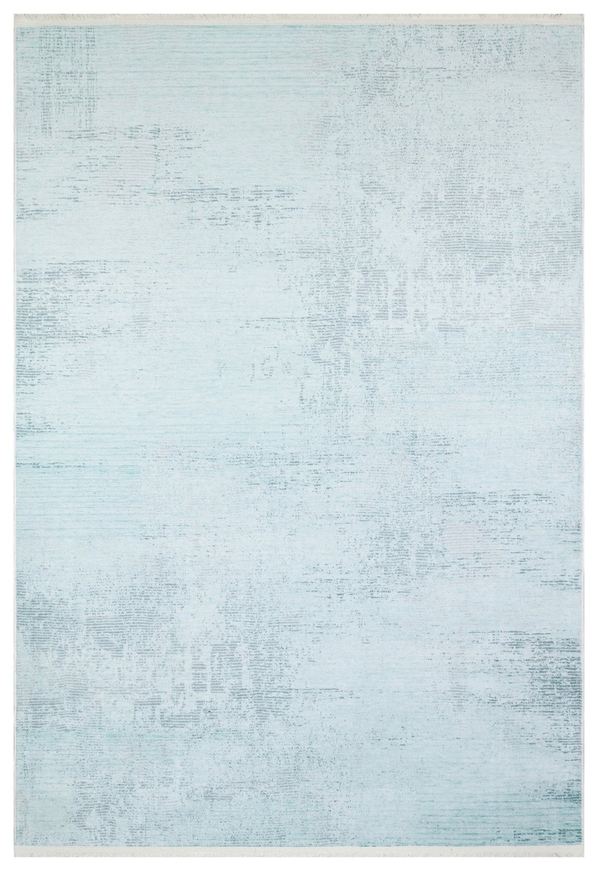 Teal Shades of Sky - CozytoChic - Machine Washable Turkish Rugs - Cozy to Chic