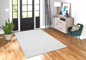 White Blurred Lines - CozytoChic - Machine Washable Turkish Rugs - Cozy to Chic