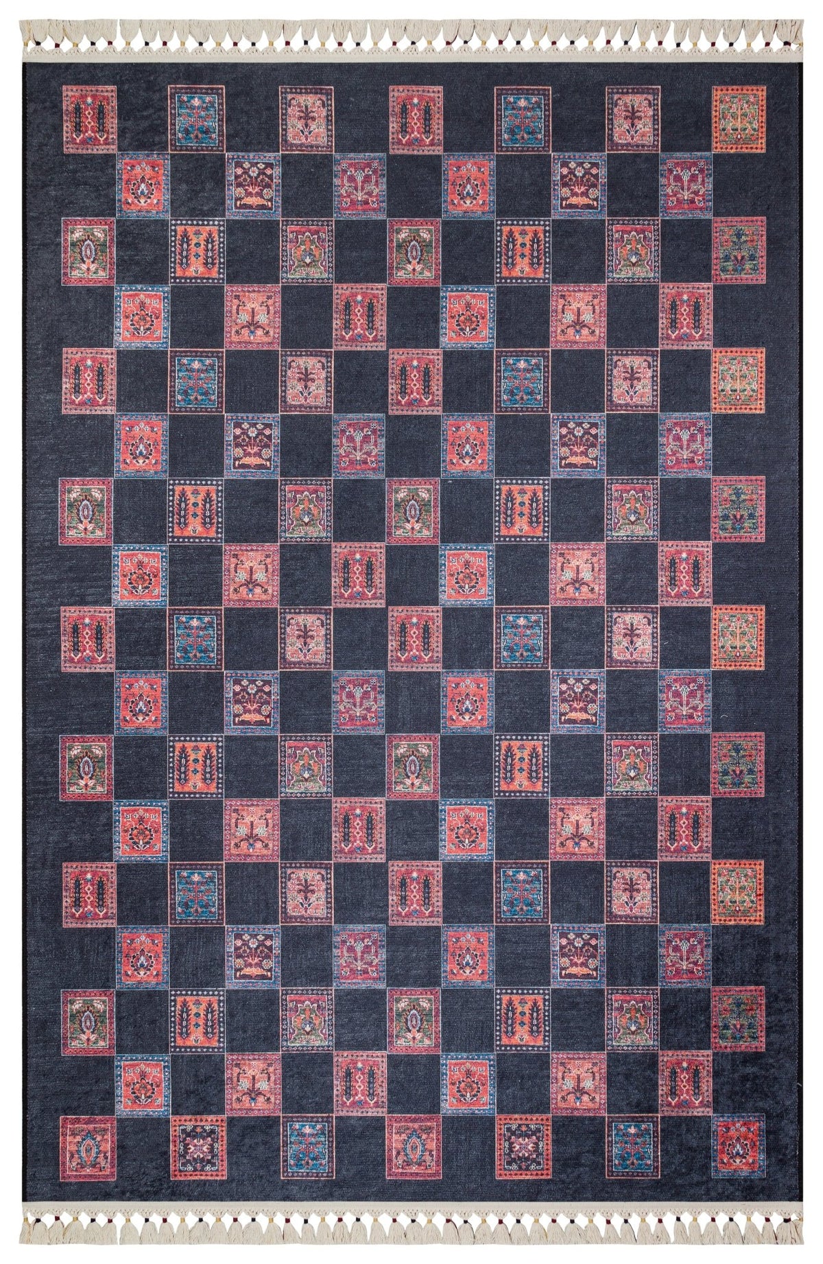 Chess - CozytoChic - Machine Washable Turkish Rugs - Cozy to Chic