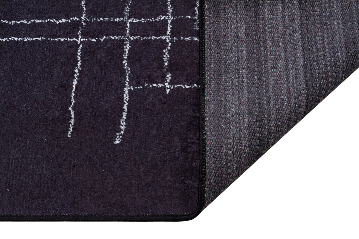 Dark Zoning - CozytoChic - Machine Washable Turkish Rugs - Cozy to Chic