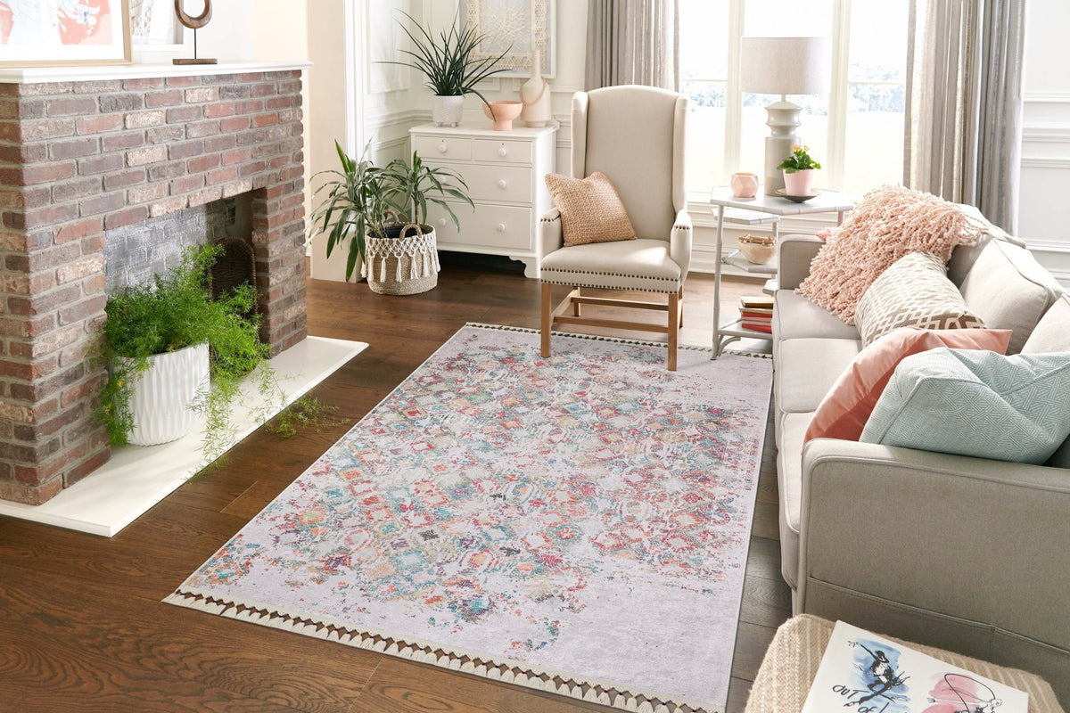 Mosaic - CozytoChic - Machine Washable Turkish Rugs - Cozy to Chic